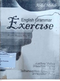 Image of English Grammar Exercise
